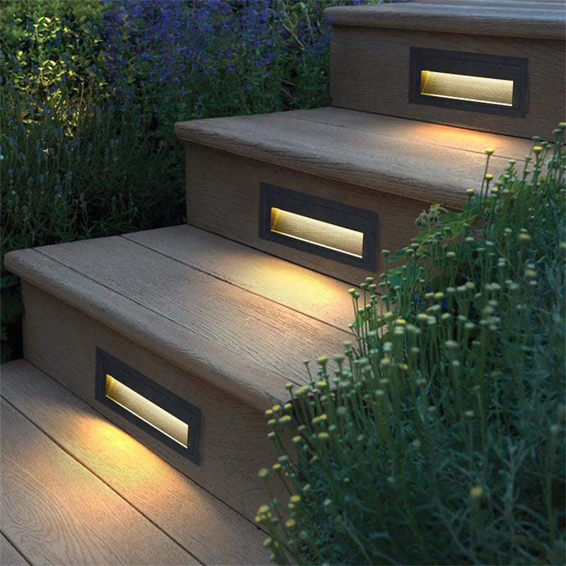 applique murale led étanche pour jardin et escaliers