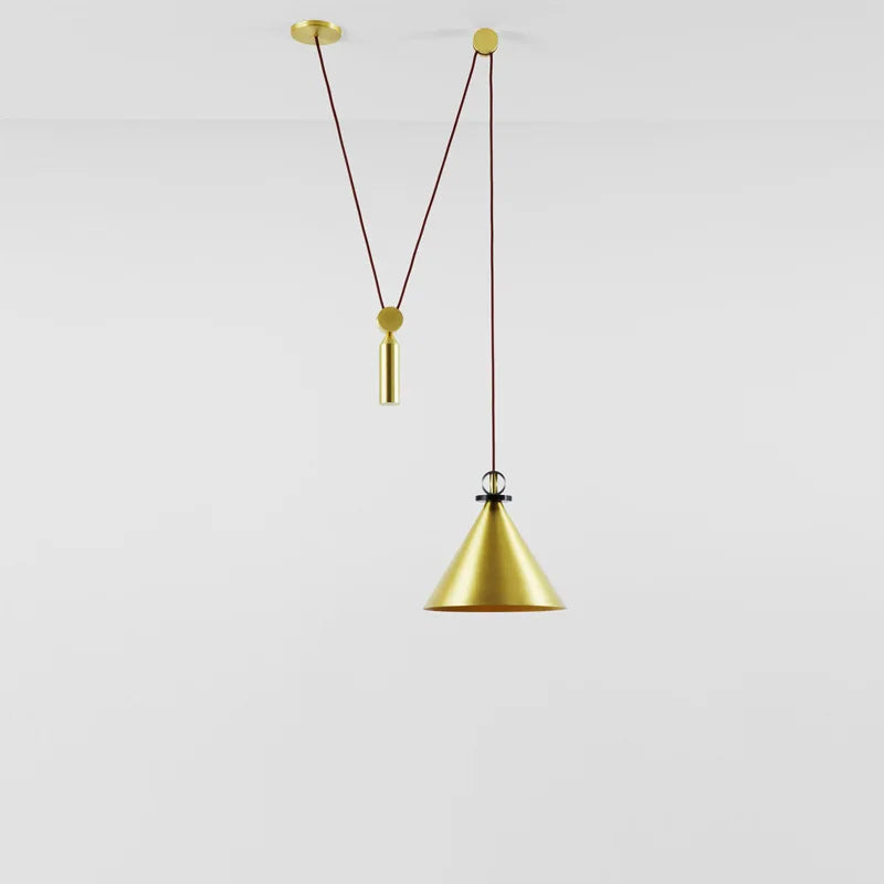 suspension en verre et métal pour décoration intérieure moderne - vue 6 sur 25