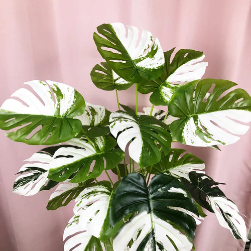 plantes artificielles bonsaï monstera palmier décoration intérieure et extérieure