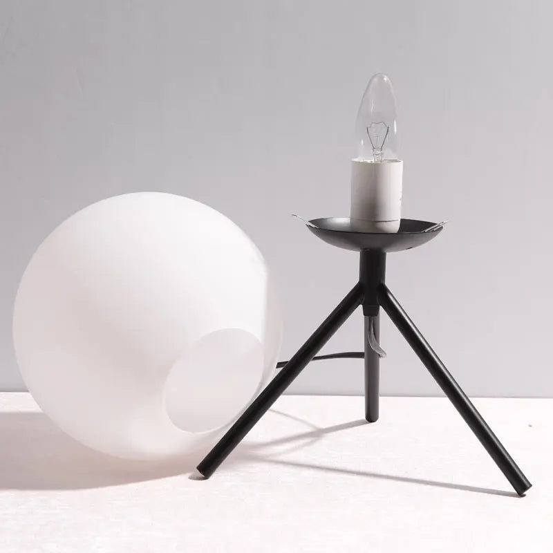 lampe à poser nordique en verre pour décoration moderne - vue 6 sur 16