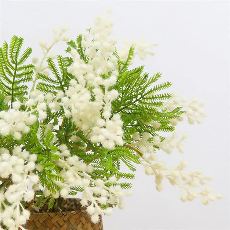 lot de 6 branches d'arbre artificielles pour décoration intérieure et extérieure - vue 6 sur 9