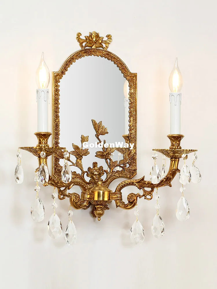 applique murale led en cuivre design moderne idéal pour décoration intérieure