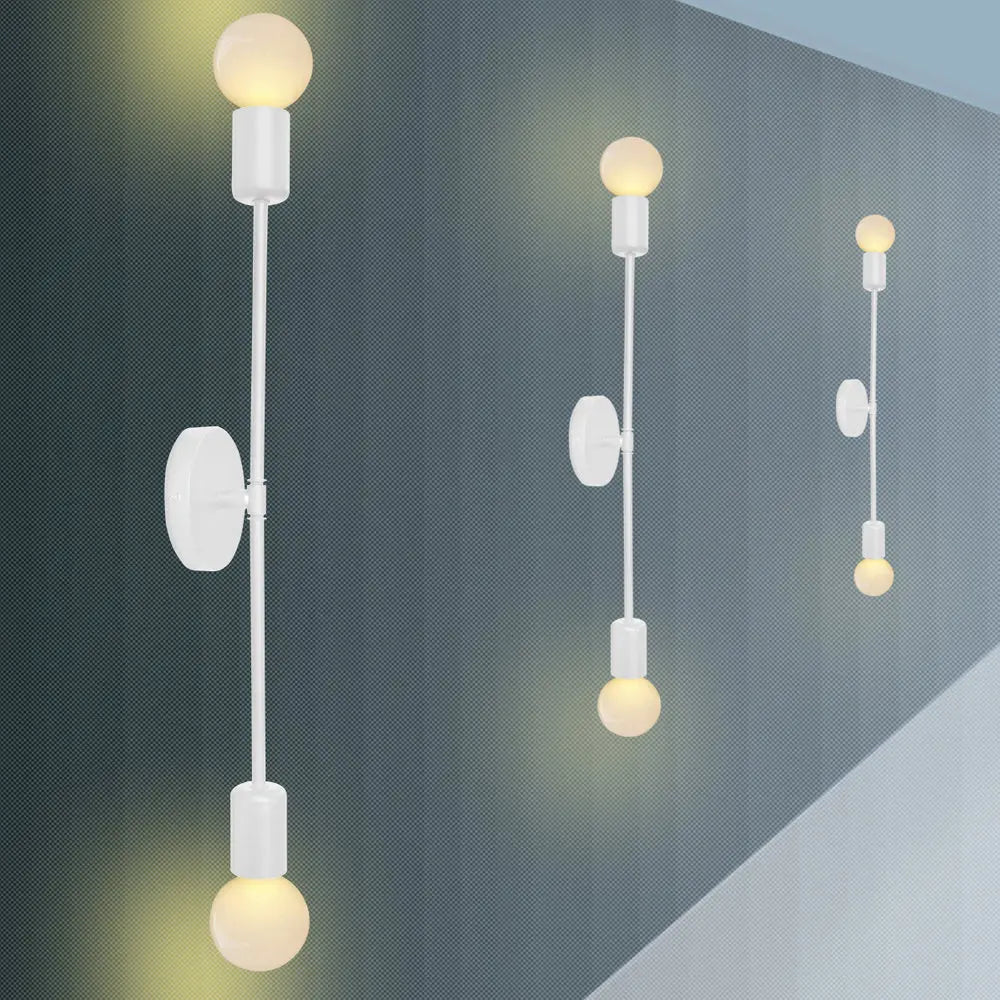applique murale led double tête style industriel rétro - vue 6 sur 8