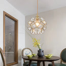 lampe en verre nordique ins chaude avec cuivre