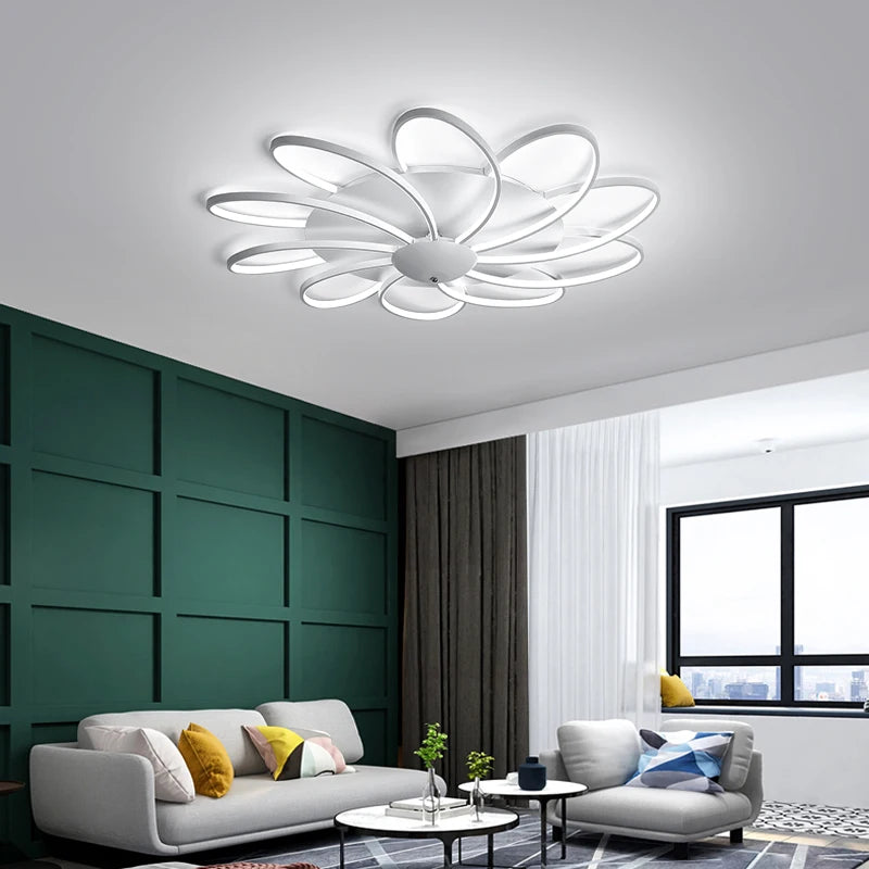 lustre moderne pour un éclairage intérieur élégant et polyvalent - vue 2 sur 6