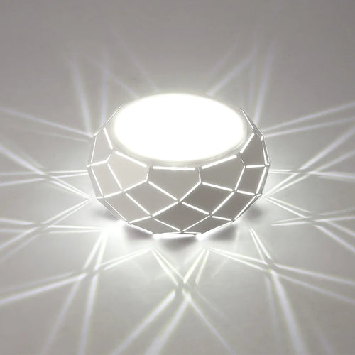 Plafonnier LED moderne simplicité 5W 12W - vue 2 sur 18