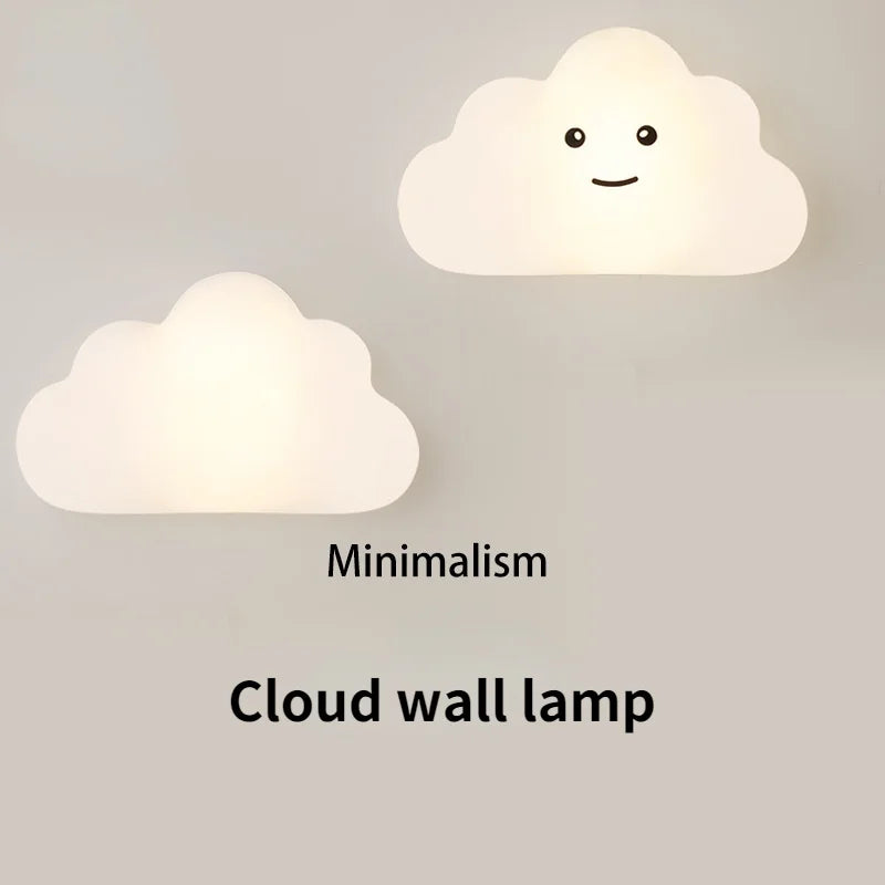 applique murale nuage pour décoration chambre enfant moderne - vue 2 sur 11