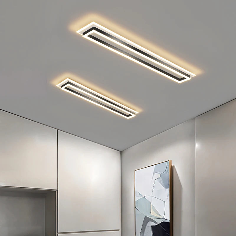 Modern nordic gold LED ceiling light decorative new collection - vue 3 sur 16