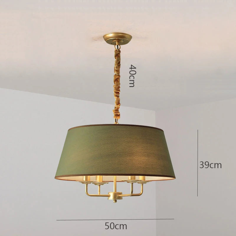 luminaire suspendu led style rétro américain pour salon moderne - vue 10 sur 11