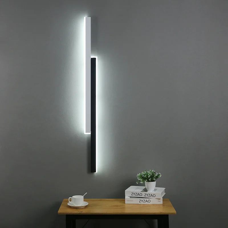 applique murale à led en aluminium pour décoration intérieure moderne - vue 4 sur 16