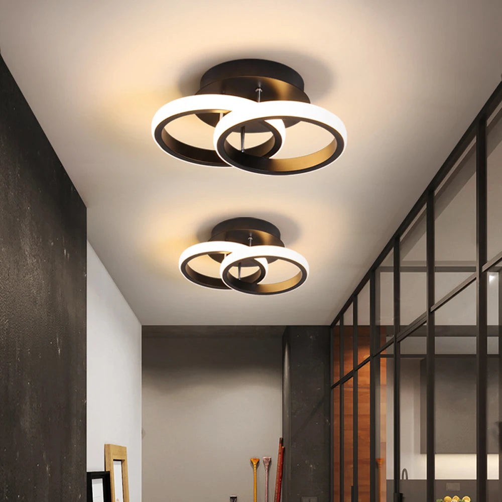 LED moderne minimaliste balcon maison couloir cuisine lustre