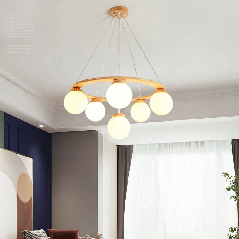 lustre nordique magique haricot créatif pour restaurant - vue 4 sur 9