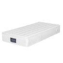 VSOGA spring core mattress, 7 zones cold foam mattress, 90x200cm, 100% Oeko-Tex, hardness H3, 25cm height, 100 Nights sample sleep