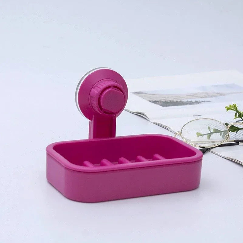 boîte à savon avec égouttoir et ventouse pour salle de bain - vue 10 sur 12