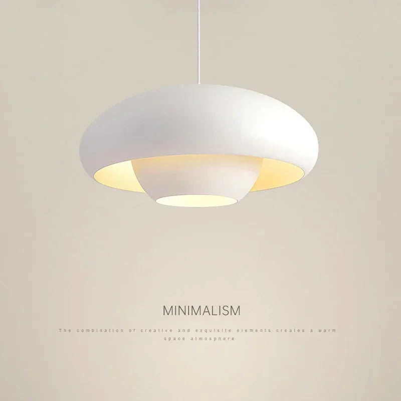 Suspension led nordique simple champignon suspendus - vue 5 sur 10