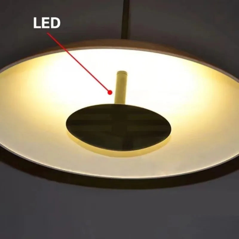 Suspension LED au Design nordique - vue 6 sur 8
