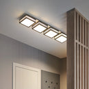 Minimalist nordic square LED ceiling light decorative indoor fixture