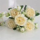 bouquet de pivoines artificielles pour décoration florale intérieure