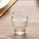 Verres shot vintage fond épais 35ml style gravé