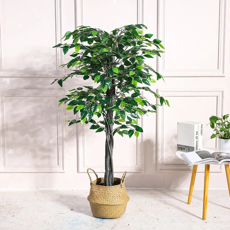 arbre de banyan artificiel en pot pour décoration intérieure et extérieure - vue 4 sur 8