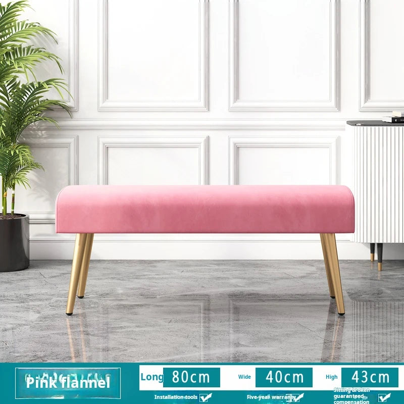 banc à chaussures moelleux pour hall d'entrée et salon - vue 17 sur 18