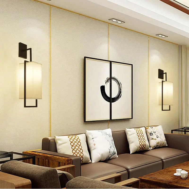 Modern minimalist bedside lamp for hotel corridor and study - vue 3 sur 7