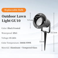 lampe led extérieure pour jardin éclairage paysager étanche et décoratif