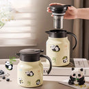 Théière isotherme panda inox 1l grande capacité