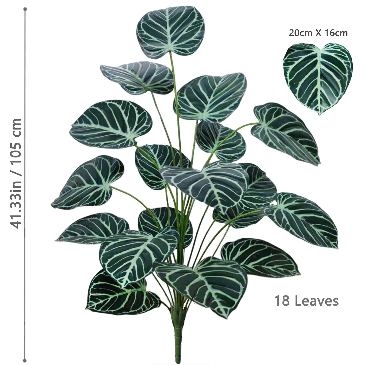 plante artificielle en pot feuille de pommier pour décoration intérieure - vue 18 sur 17