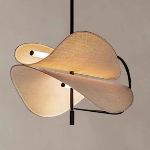 Nordic fabric pendant light, living room, dining room, bedroom, B&B decoration, home pendant light - vue 7 sur 7