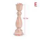 Candlesticks Holderng Decorations, Retro Wood Classic Weddi candle holders Holders home decor