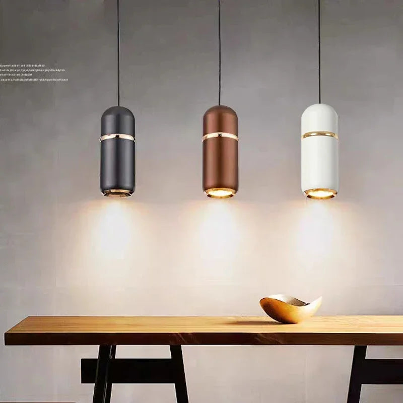 Lamp Modern Pendant Lighting Fixtures LED 5W Nordic Metal Mini Chandelier Creative Indoor Decor Small Hanging Ceiling Light For - vue 2 sur 11