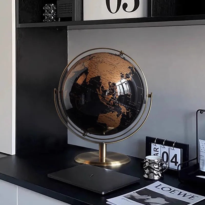 lampe de décoration globe américain luminaire haut de gamme élégant - vue 6 sur 9