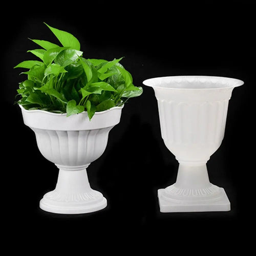 pot de fleurs romain en plastique style rétro romantique pour événements
