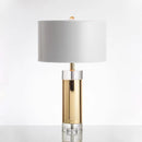lampe à poser moderne en cristal pour décoration intérieure