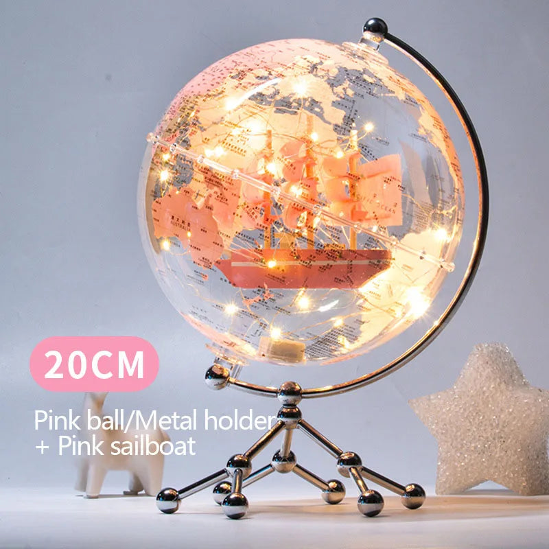 guirlande lumineuse globe étoilé à piles pour décoration - vue 6 sur 11