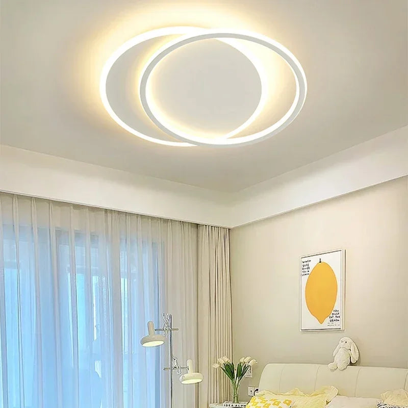 plafonnier led moderne pour décoration intérieure élégante et lumineuse - vue 3 sur 11