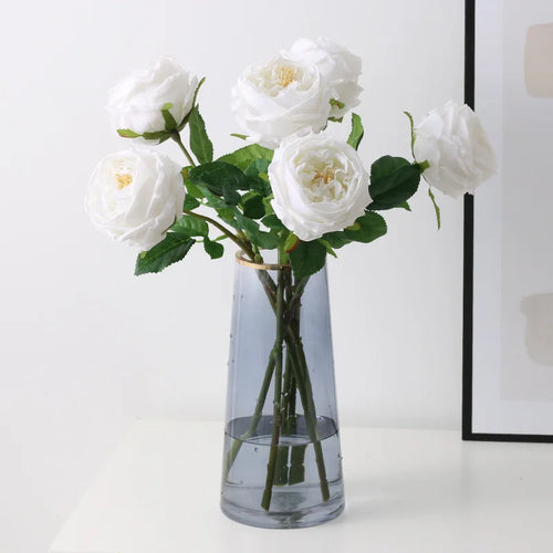 fleur de pivoine en latex pour décoration de mariage - vue 3 sur 12