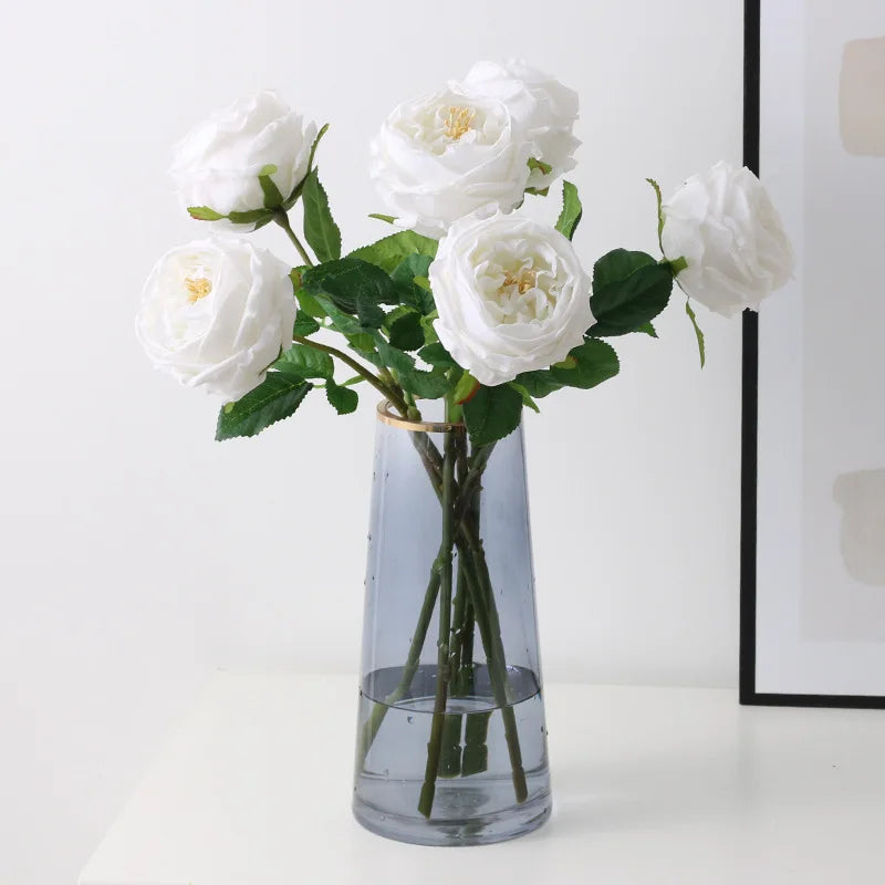 fleur de pivoine en latex pour décoration de mariage