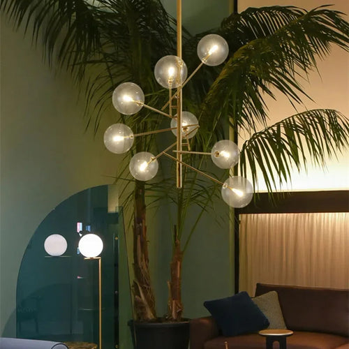 suspension en verre moderne pour décoration créative et élégante - vue 5 sur 9