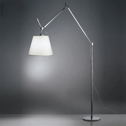 Nordic design swivel arm metal floor lamp for indoor use - vue 2 sur 8