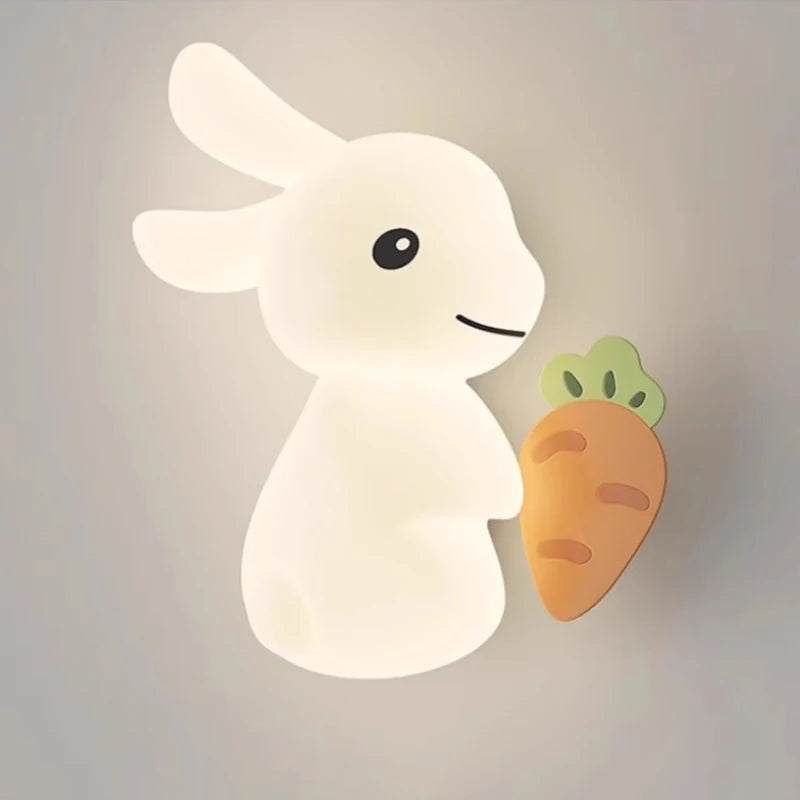 applique murale lapin mignon pour chambre d'enfant créative et ludique - vue 7 sur 9