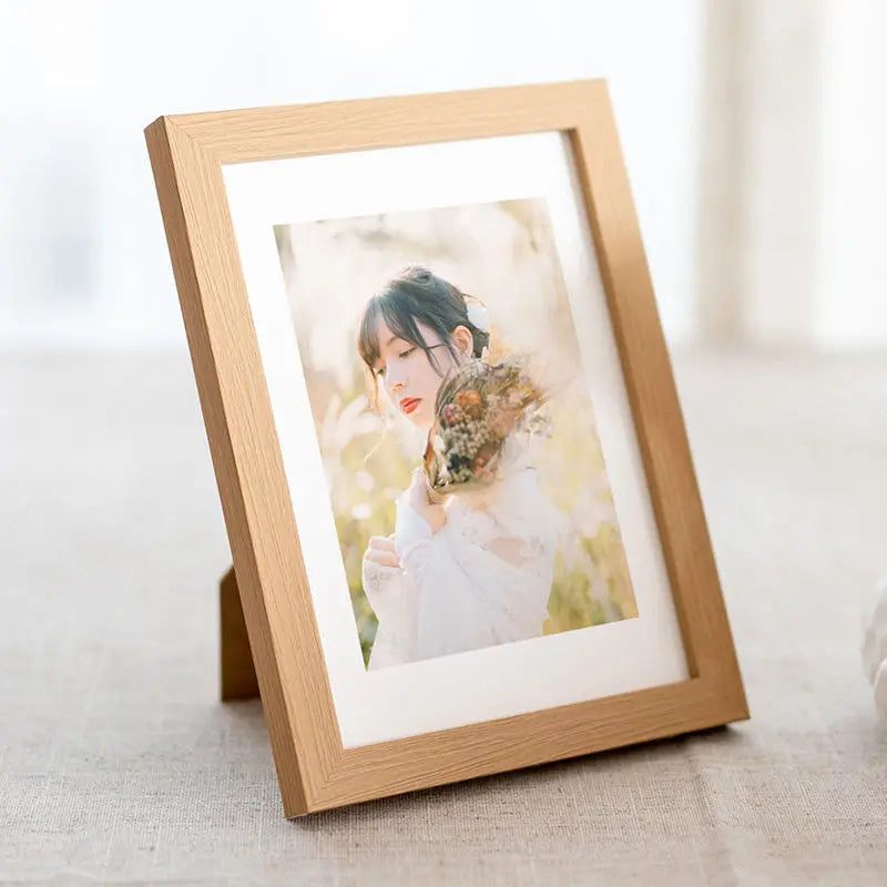 cadre photo vintage en bois pour décoration et cadeau