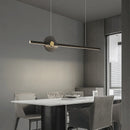 lustre moderne unique avec intensité variable pour ambiance élégante