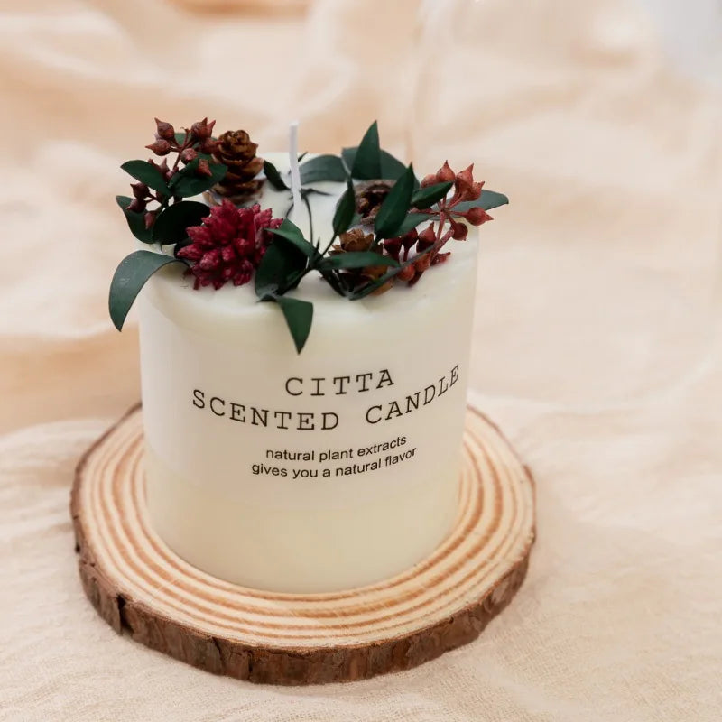 bougie parfumée en cire de soja pour moments romantiques et détente - vue 7 sur 7