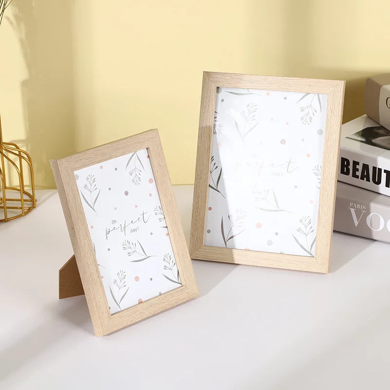 cadre photo en bois moderne pour décoration intérieure - vue 3 sur 10