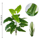 Artificial monstera plant with realistic leaves for indoor decoration