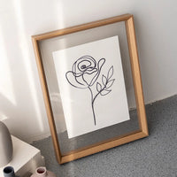 Double-Sided Clear Acrylic Photo Frame For Photos, Certificates And Specimen Displays Tabletop And Wall Mounted