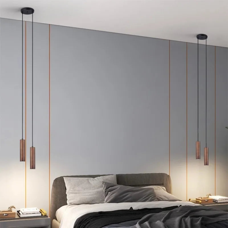 Suspension LED en forme de Grain de bois - vue 7 sur 10