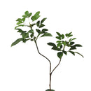 Large Artificial eucalyptus Plant Green Leaf Banyan Tree for Garden Outdoor, Living Room Aisle Home Decoration 104 cm